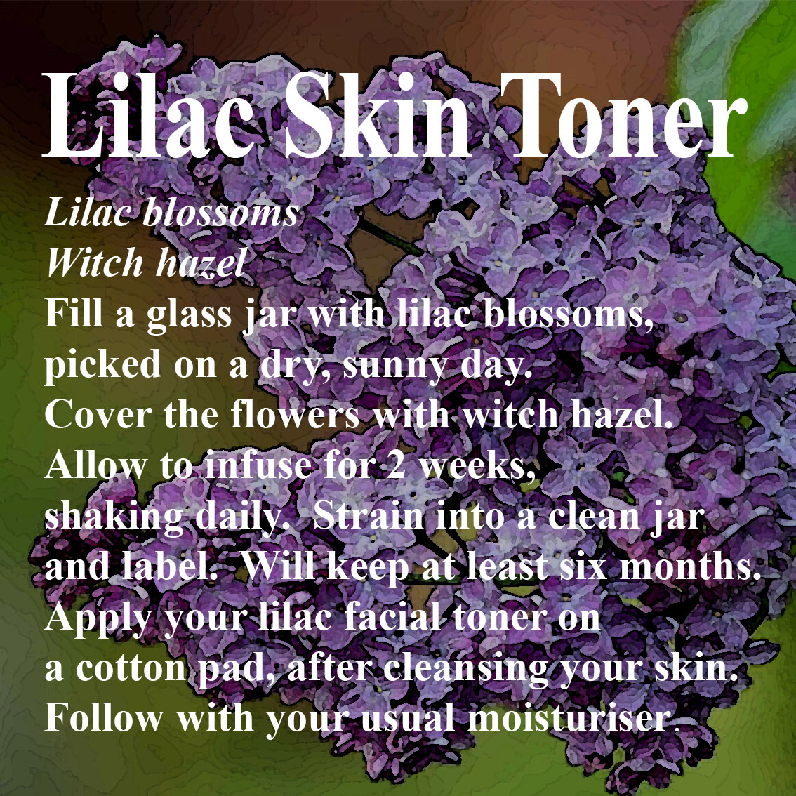 Lilac Skin Toner